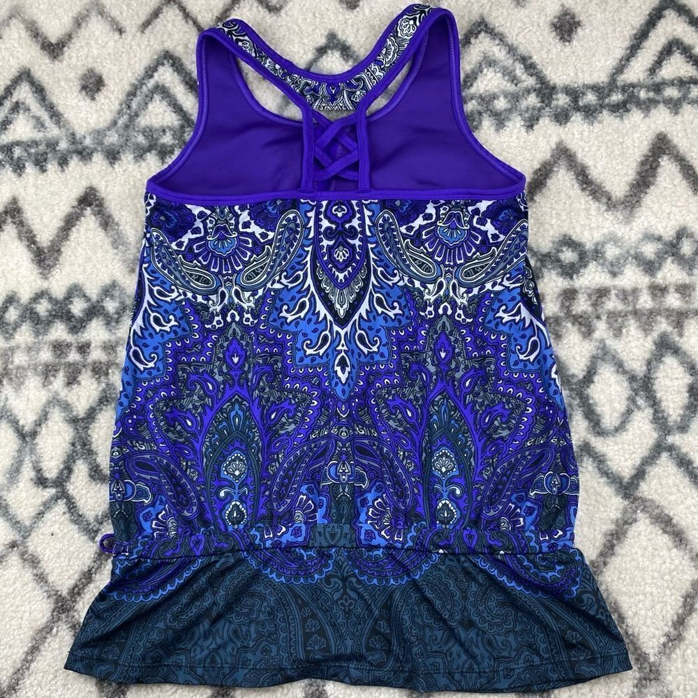 Athleta Tic Tac Toe Paisley Tank - Picture 3 of 4